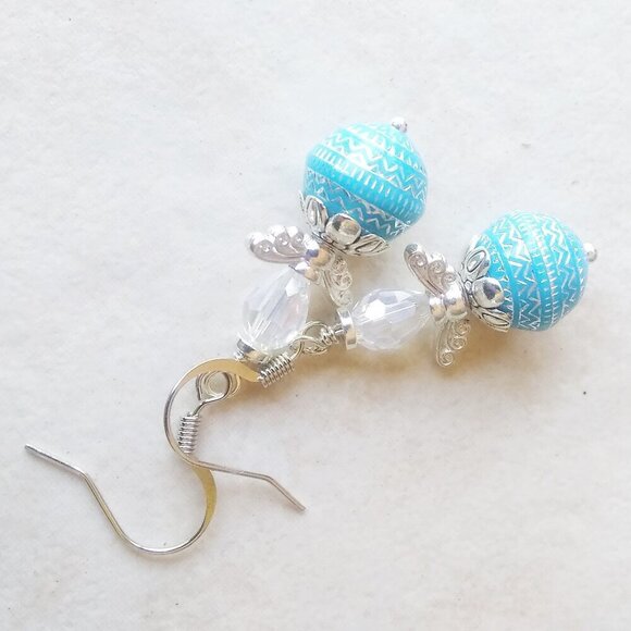 🎁☃️❄️ $10 Stocking Stuffers! For Adults or Kids! Guardian Angel Earrings! - Picture 2 of 5